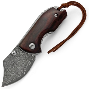 Нож Damascus Wooden Bowie TC017