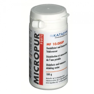 Порошок для очистки воды Katadyn Micropur Forte MF 10'000P (100 г)
