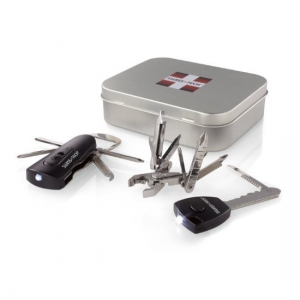 Подарочный набор Swiss+Tech 3 Keychain Tools