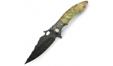 Ніж Damascus Emerson Wood JX002