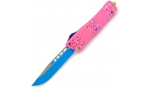 Ніж Microtech Combat Troodon Donut Pink Drop-Point (Replica)