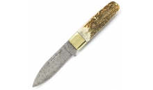 Ніж Hen & Rooster Deer Stag One Blade Damascus (Replica)