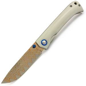 Ніж Damascus Ivory Elegant Copper Pattern