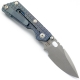 Ніж Strider PT MSC Blue Monkey Edge Titanium (Replica)