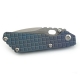 Ніж Strider PT MSC Blue Monkey Edge Titanium (Replica)