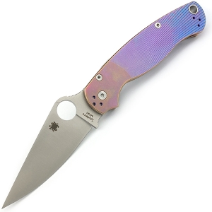 Ніж Spyderco ParaMilitary 2 Fluted Titanium M390 (Replica)