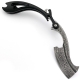 Небезпечна бритва Elegant Damascus G10
