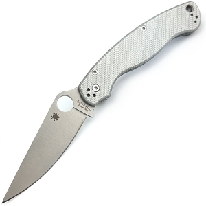Ніж Spyderco Military 2 Silver Carbon (Replica)