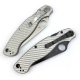 Ніж Spyderco Military 2 Silver Carbon (Replica)