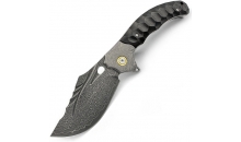 Ніж Rhinoceros Wood Damascus