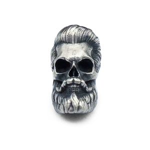 Бусина для темляка Бородатий Череп