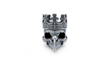 Бусина для темляка Череп короля воронів