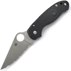 Ніж Spyderco Para 3 Lightweight Full Serrated (Replica)