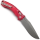 Ніж Microtech Amphibian Fluted Merlot Red Aluminum (Replica)
