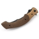 Ніж CRKT Ritual Brown Micarta 7471K (Replica)