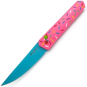 Ніж Boker Burnley Kwaiken Pro-Tech Automatic Donut Pink (Replica)