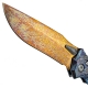 Ніж Microtech Amphibian Disarray Titanium (Replica)
