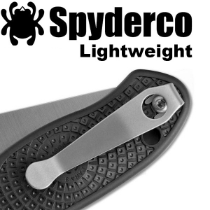 Титанова кліпса для ножів Spyderco серії Lightweight