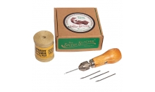 Вощеная нить для Speedy Stitcher 55 м (+ 2 прямые иглы)