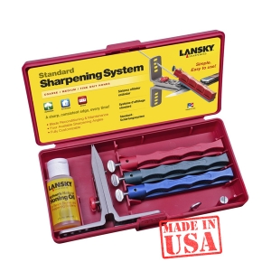 Набор для заточки ножей Lansky Standard 3-Stone System LKC03