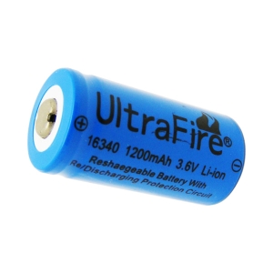 Аккумулятор UltraFire CR123A / 16340 (1200 mAh)